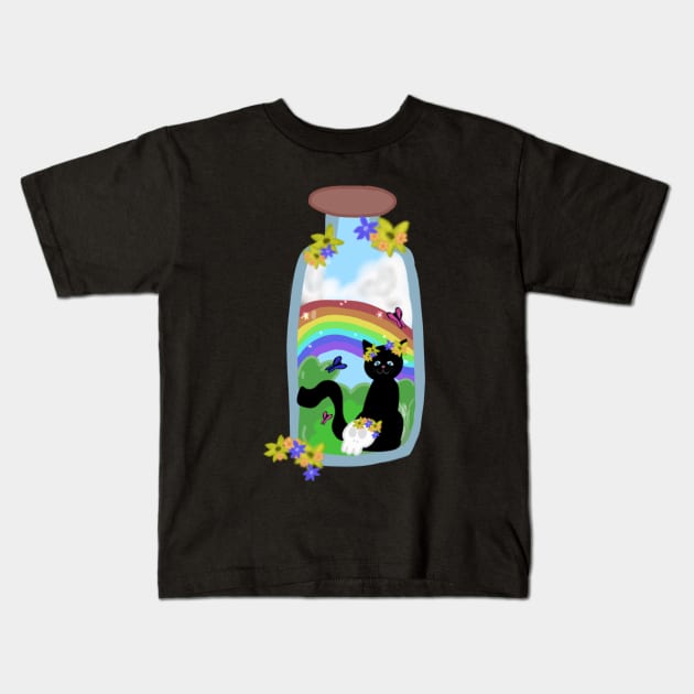 Pretty Insulin Vial Kids T-Shirt by CatGirl101